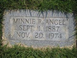 Minnie Carrie <I>Rumley</I> Angel 