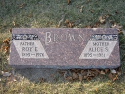 Alice Sofia <I>Erickson</I> Brown 