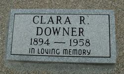 Clara Rebecca <I>Neely</I> Downer 