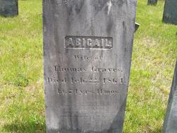 Abigail <I>Jaques</I> Graves 