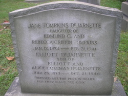 Jane Anderson <I>Tompkins</I> DeJarnette 
