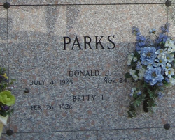 Donald J Parks 