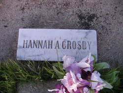 Hannah Adelia <I>Bunker</I> Crosby 