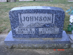 Anna B <I>Hagerman</I> Johnson 