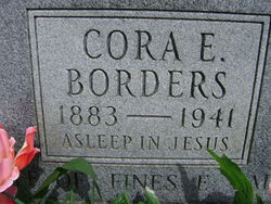 Cora Evelyn <I>Kinder</I> Borders 