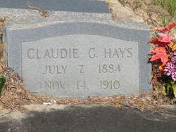 Claudie Gertrude <I>Pipkin</I> Hays 