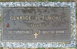 Clarice Lavelle <I>Allen</I> Elmore 