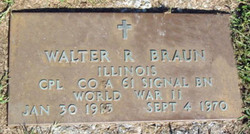 Corp Walter R. Braun 