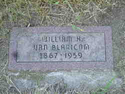 William Henry Van Blaricom 
