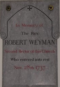 Rev Robert Weyman 