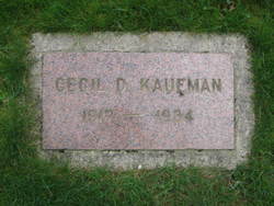 Cecil D Kaufman 