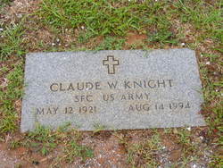 Claude W Knight 