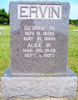 Sgt George W Ervin 