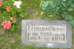 Katherine Priscilla <I>Dixon</I> Cook 