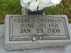 Celia Ilene Cothron 