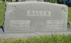 Hazel L. <I>Bradley</I> Bales 