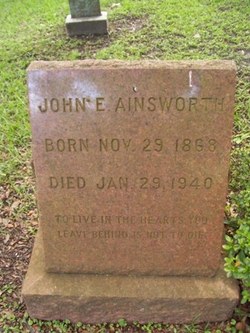 John Edwin Ainsworth 