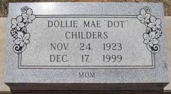 Dollie Mae <I>Davenport</I> Childers 