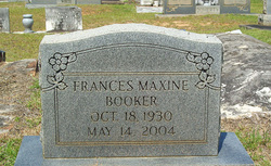 Frances Maxine Booker 
