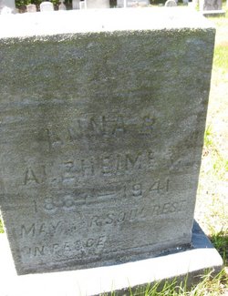 Anna B. Alzheimer 
