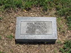Mrs Minnie <I>Caraway</I> Alverson 