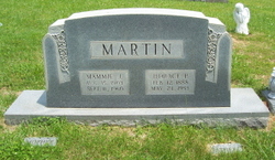 Mammie J. <I>Moses</I> Martin 