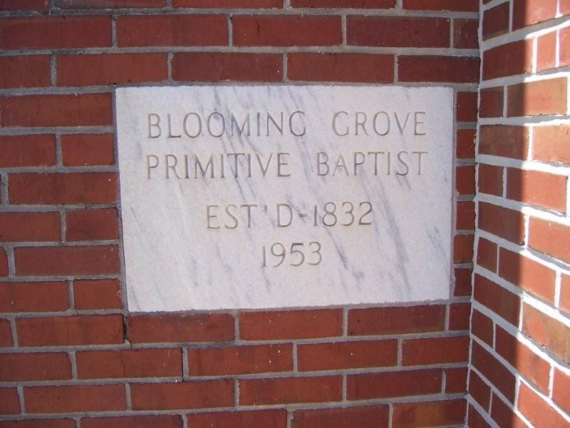 Blooming Grove Primitive Baptist Cemetery