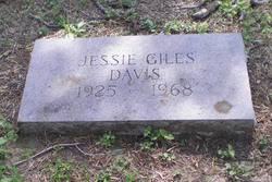 Jessie Lorraine <I>Giles</I> Davis 