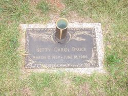 Betty Carol <I>Shaw</I> Bruce 