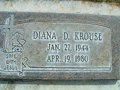 Diana D <I>Robison</I> Krouse 