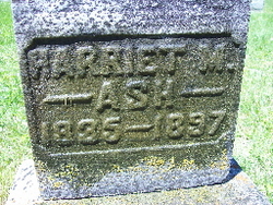 Harriet Melissa <I>Halbrook</I> Ash 