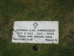 Donna Gail <I>King</I> Anderson 