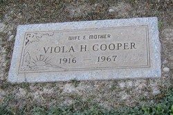 Viola H <I>Hennessey</I> Cooper 