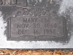 Mary Susannah <I>Lee</I> Campbell 