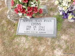Norma Jean <I>Ryan</I> Lyons 