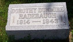 Dorothy Caroline <I>Dunmire</I> Radebaugh 