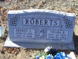 Velma B. <I>Andres</I> Roberts 