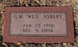 George Wesley Asbery 