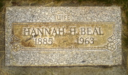 Hannah Hodge <I>Beveridge</I> Beal 