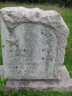 Martha Jane <I>Johnson</I> Henry 