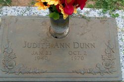 Judith Ann <I>Roberts</I> Dunn 