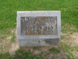 Ida <I>Buford</I> Barr 
