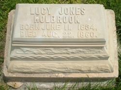 Lucille “Lucy” <I>Jones</I> Holbrook 