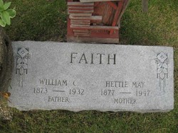 Hettie May <I>McKinney</I> Faith 