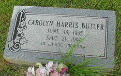 Carolyn <I>Harris</I> Butler 