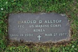 PFC Harold D Alltop 