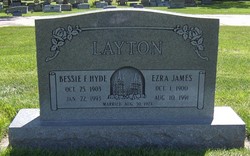Bessie Fern <I>Hyde</I> Layton 