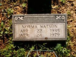Norma Laverne <I>Helms</I> Watson 