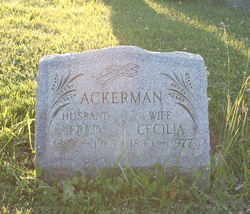 Cecilia <I>Reimann</I> Ackerman 