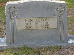 Benjamin “Ben” Acton 